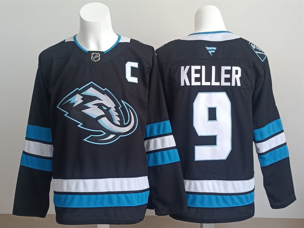 Men 2025 Utah Hockey Club #9 Keller Black Home Premier Player NHL Jersey->more nhl jerseys->NHL Jersey